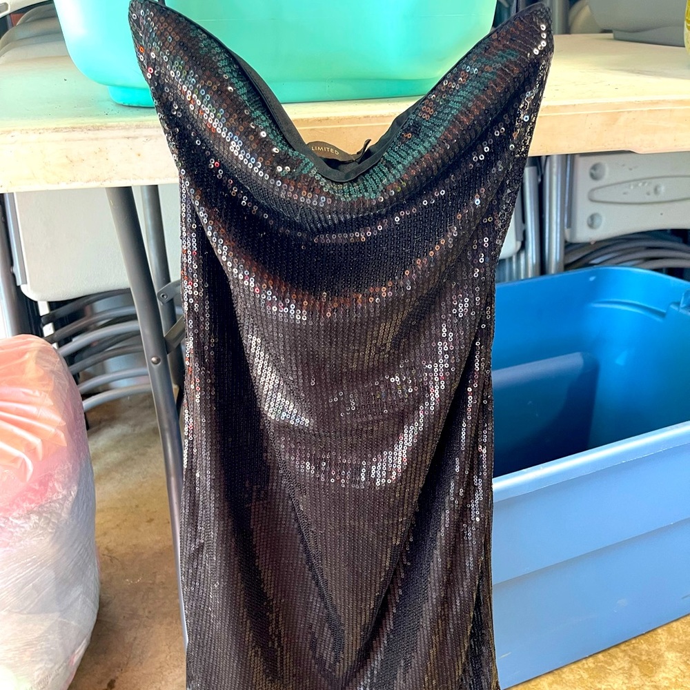 Strapless dress